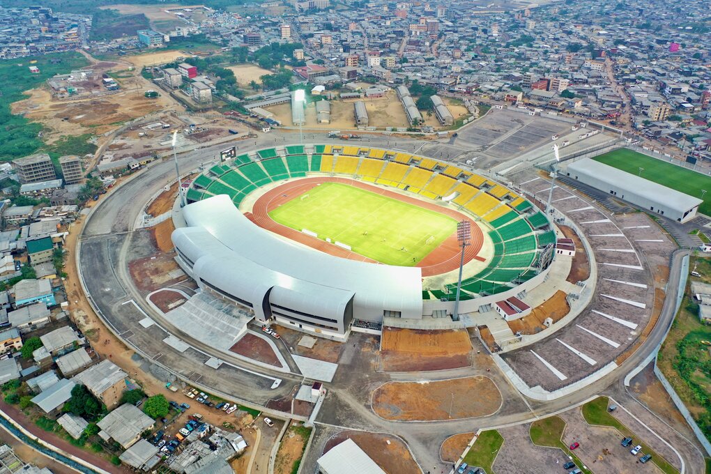 Douala Soccer Stadium in Douala, Cameroon | Magil Construction